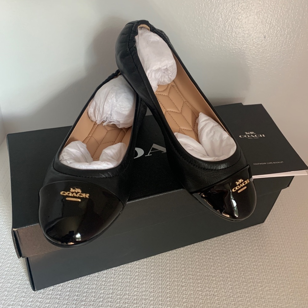 COACH slip on shoes